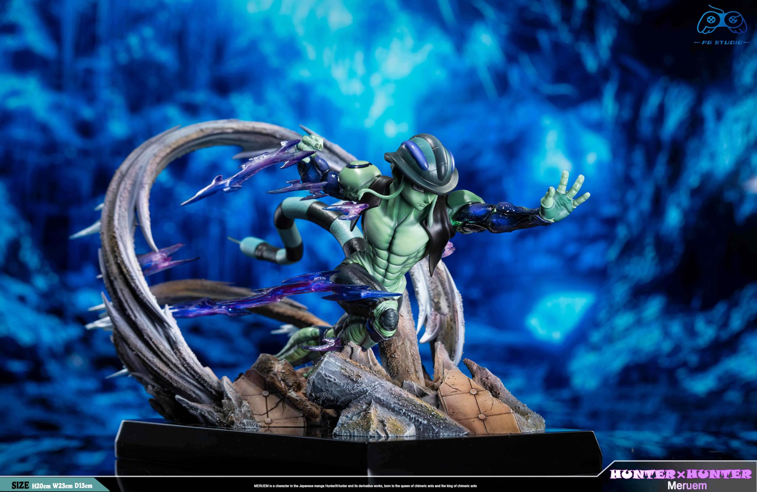 Amazon.co.jp: メルエム 蟻の王 フィギュア 1/6スケール 塗装